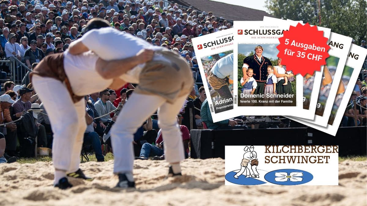 Schnupperabo zum Kilchberger Schwinget 2026